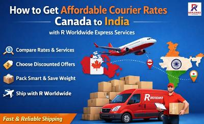 Courier Service with Affordable Rates Canada to India